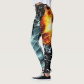 Leggings Le feu et l'eau (Gauche)