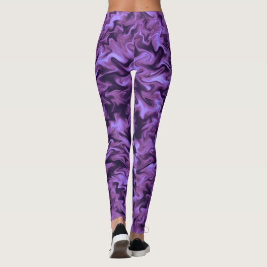 Leggings Le feu pourpre (Dos)