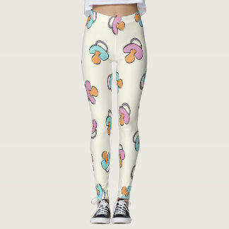 Leggings Le genre adorable de tétine indiquent le baby