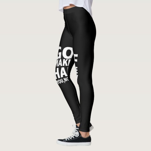 Leggings le golf me rend plus heureux que vous (Gauche)