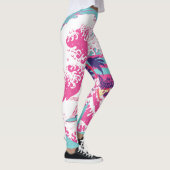 Leggings Le grand surf rose (Droite)