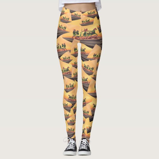 Leggings Le guerrier (Devant)