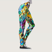 Leggings Le jardin de colibri - guêtres de femmes de dames (Droite)