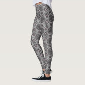 Leggings Le Jardin Fractal Argenté (Gauche)