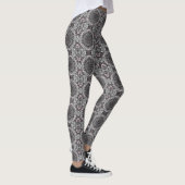 Leggings Le Jardin Fractal Argenté (Droite)