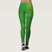 Leggings Le jour de St Patrick - trèfles/shamrocks (Dos)