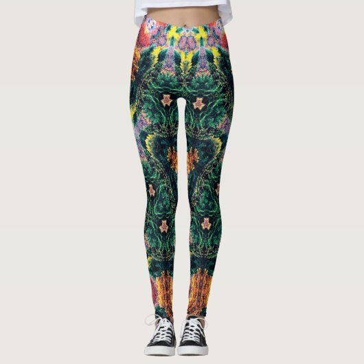 Leggings LE KALÉIDOSCOPE DE LA VIE (Devant)