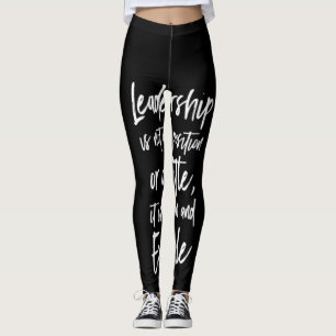 Leggings le leadership est un exemple