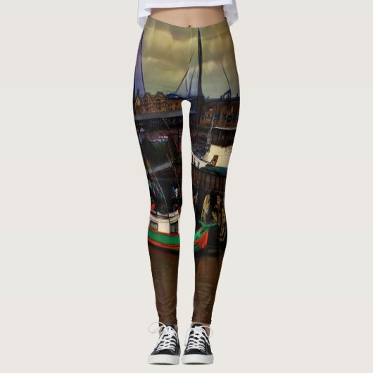 Leggings Le long de la Tamise (Devant)