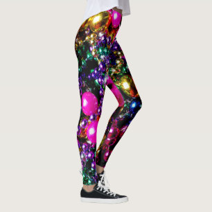 Leggings Le mardi gras "jette" des GUÊTRES