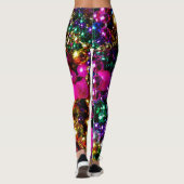 Leggings Le mardi gras "jette" des GUÊTRES (Dos)