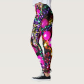 Leggings Le mardi gras "jette" des GUÊTRES (Gauche)