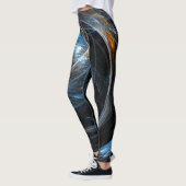 Leggings Le monde de l'art Abstrait (Gauche)