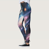 Leggings Le monde des planètes et des étoiles (Gauche)