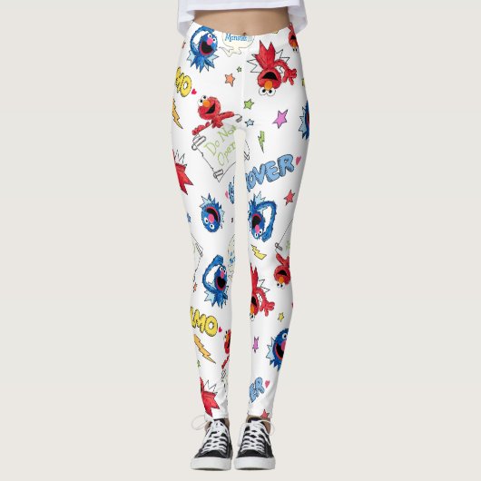 Leggings Le monstre à la fin de cette histoire Motif (Devant)