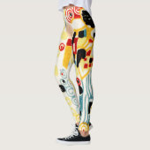 Leggings Le Motif Textile Kiss De Gustav Klimt (Gauche)