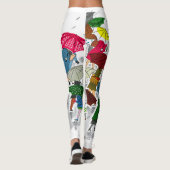 Leggings Le parapluie badine des guêtres (Dos)
