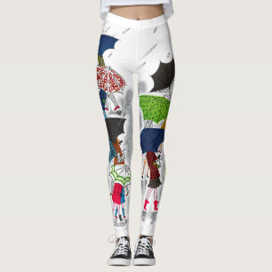 Leggings Le parapluie badine des guêtres
