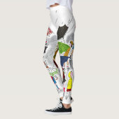 Leggings Le parapluie badine des guêtres (Gauche)