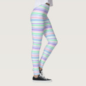 Leggings Le pastel barre des guêtres (Droite)