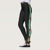 Leggings Le Pays de Galles barre le drapeau (Gauche)