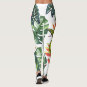 Leggings Le perroquet et le colibri (Dos)