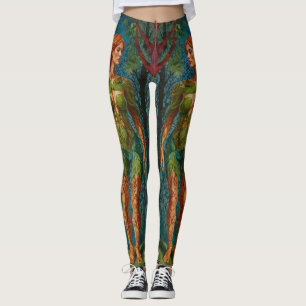 Leggings “Le Portrait de Viridra” - Veines de la Canopée