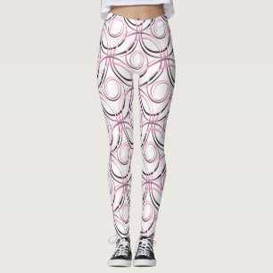 Leggings Le résumé entoure le motif de Japonais