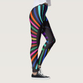 Leggings Le rétro soleil de couleurs (Droite)