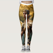 Leggings « Le Roi du Double Royaume : L'identité intérieure (Devant)
