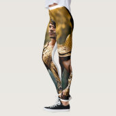 Leggings « Le Roi du Double Royaume : L'identité intérieure (Gauche)