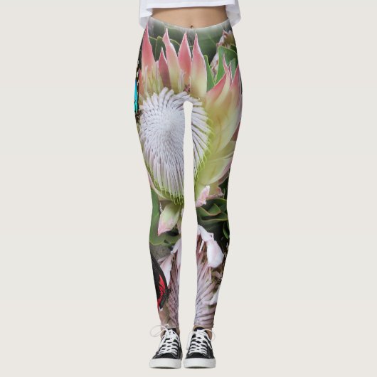 Leggings Le roi Protea d'Afrique du Sud (Devant)