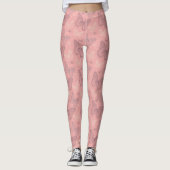 Leggings Le rose de papillon (Devant)