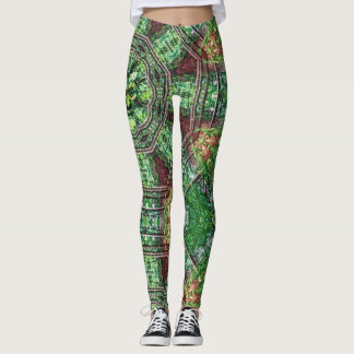 Leggings Le royaume de l'homme vert