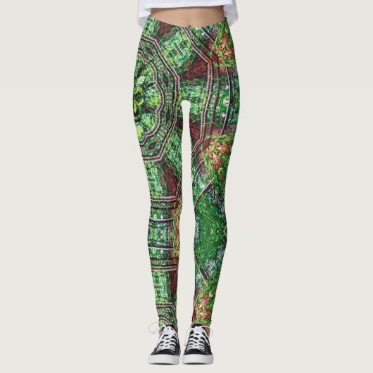 Leggings Le royaume de l'homme vert (Devant)