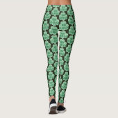 Leggings Le shamrock celtique Erin de noeud vont Bragh (Dos)