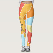 Leggings Le Soleil Brille Tous Les Jours Et Si Vous 2 (Devant)