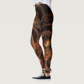 Leggings Le son de la musique Art Abstrait (Gauche)