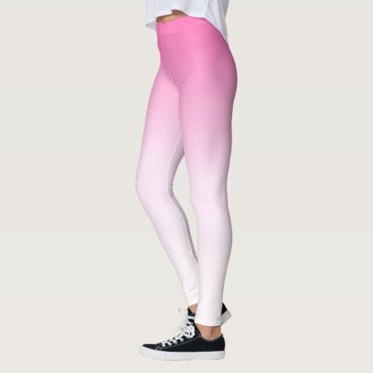 Leggings Le teint rose en blanc (Gauche)