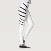 Leggings Le tigre blanc barre des guêtres (Droite)