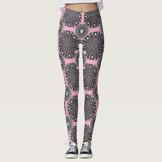 Leggings "Le Toucher d'Infini" (monochrome) (Devant)
