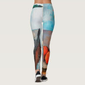 Leggings Le Vase des Tulipes, Paul Cezanne (Dos)