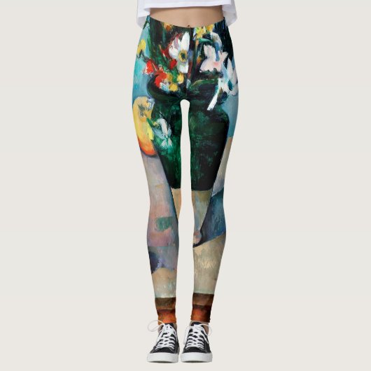 Leggings Le Vase des Tulipes, Paul Cezanne (Devant)