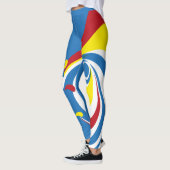 Leggings Le Vénézuéla tricolore (Gauche)