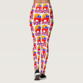 Leggings le vote républicain de l'éléphant trump 2020 (Dos)