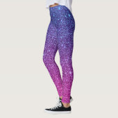 Leggings Le yoga d'Athleisure de parties scintillantes de (Gauche)
