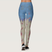 Leggings Le zombi Halloween marque le costume drôle de (Dos)