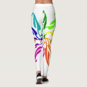Leggings - Leafy Color Wheel (Achterkant)