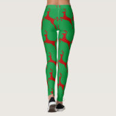 Leggings Leaping Red Deer Thunder_Cove (Dos)