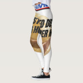 Leggings Leberkas - Du bist ned du wenn du HUNGER host (Gauche)